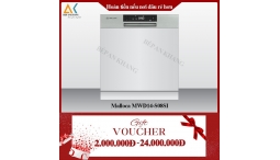 Máy rửa chén bán âm tủ Malloca MWD14-S08SI